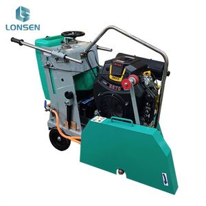 Lonsen Q600 24HP <b>Gasoline</b>/Diesel GX690 2V78 R670 Double Cylinder Engine 600mm Blade High Efficiency Concrete Asphalt Road - Product Image 1