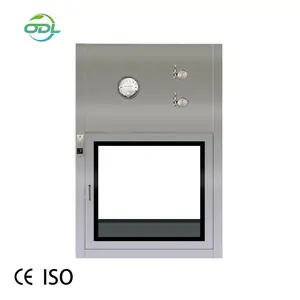 Cleanroom Equipment Pass Through Box Laminar Flow Pass Box with HEPA Filter For Goods Transfer Modular Lab Dust Free