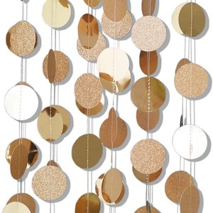 Guirnalda de Triángulos con Puntos de Colores para Decoración de Fiestas de Cumpleaños Infantiles y Carnaval - Product Image 4