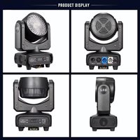 Projecteur LED mobile Super 120W Wash RGB blanc froid et chaud pour effets d'éclairage de scène, discothèque, KTV, avec contrôle DMX512