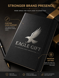 Custom Travel Notebook Promotional PU Leather Sewing Binding Inner Color Drawing Printing - Product Image 6