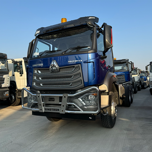 รถบรรทุกสินค้าแชสซี Sinotruk Hohan 6*4 ยี่ห้อใหม่ เครื่องยนต์ดีเซล 371 แรงม้า จำหน่ายในภูมิภาคแอฟริกา - Product Image 2