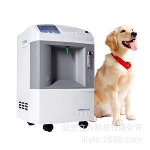 เครื่องผลิตออกซิเจนแบบพกพาสำหรับสัตว์เลี้ยง ขนาด 5 ลิตร 8 ลิตร 10 ลิตร อัตราการไหลสูง อุปกรณ์การแพทย์ - Product Image 1