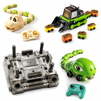 Moule d'injection RC Greedy Snake, moule de jeu de dévoration à aspiration magnétique personnalisé, moule d'usine pour jouet électrique télécommandé