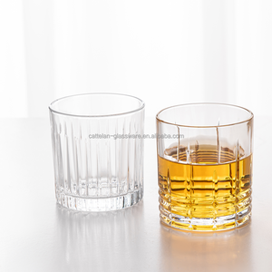 Vaso de <span class=keywords><strong>Whisky</strong></span> Prensado de Buena Calidad <span class=keywords><strong>y</strong></span> Económico con Volumen de 300 ml, Vasos Grabados - Product Image 3