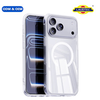 Coque de téléphone antichoc magnétique mate douce au toucher avec airbag pour iPhone 16 17 18 Pro Max, compatible avec la charge sans fil, ODM OEM