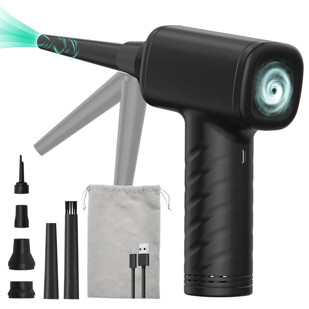 CE Rohs Пылеуловитель Экологичный Портативный Перезаряжаемый Пистолет Воздуходувки Беспроводной Компьютер Электрический Воздухоочиститель