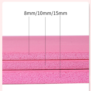 Tapete de Yoga de TPE Bicolor, Alta Densidad, Antideslizante, con Acolchado Cómodo para Entrenamiento Diario de Yoga - Product Image 4