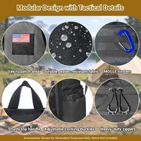 Sac à dos tactique pour homme, léger, grande capacité, pour randonnée, camping, voyage, avec logo personnalisé