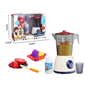 Machine à jus de simulation avec son et lumière, fruits à découper, jeu de rôle, jouet de motricité fine pour enfants, cadeau - Product Image 3
