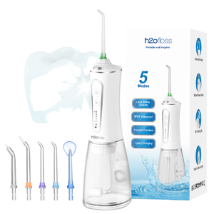 Best Seller per Flycat 2025 USB alimentato per uso domestico <span class=keywords><strong>Flosser</strong></span> portatile per irrigatore orale in plastica nuovi prodotti per l'igiene orale - Product Image 1