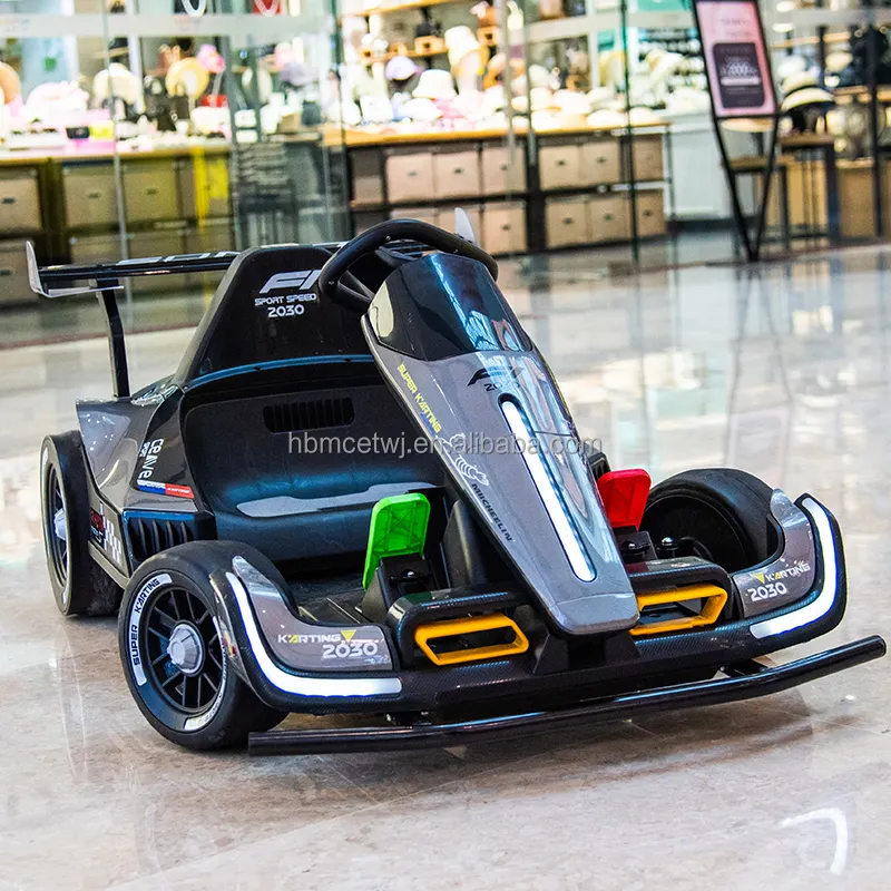 दोहरी ड्राइव बड़ा मोटर व्यापार स्ट्रीट बच्चों बिजली जाने-कार्टिंग कार/जाने-Karts समायोज्य गति और लंबाई वयस्कों karts सवारी कर सकते हैं