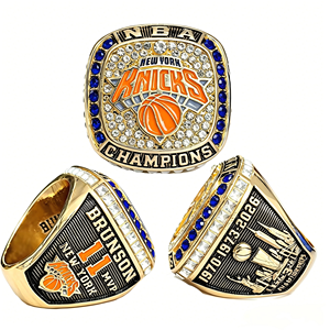 Anillo de Campeonato de los <span class=keywords><strong>New</strong></span> <span class=keywords><strong>York</strong></span> <span class=keywords><strong>Knicks</strong></span> 2025-2026, Chapado en Oro, Incrustaciones de Aleación, Regalo Conmemorativo de <span class=keywords><strong>Baloncesto</strong></span>, Joyería de Alta Calidad - Product Image 3