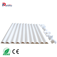 Goulotte de câble en PVC-Organiser proprement les fils Protéger les câbles Ignifuge pour 94-V0 Câblage d'ingénierie d'usine domestique largement utilisé