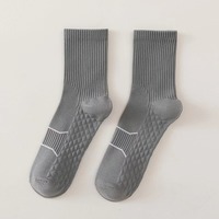 Chaussettes de sport respirantes à coupe basse personnalisées pour hommes, chaussettes d'entraînement pour athlètes, chaussettes de course à pied rembourrées