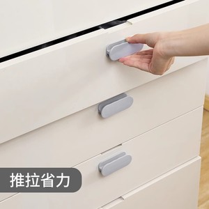 Auxiliary Handle For Window <b>Sliding</b> Door <b>Plastic</b> Minimalist Design Easy Installation No Drill Required Gray 2 Pack - Product Image 2