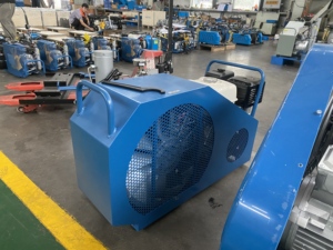 <span class=keywords><strong>Compresseur</strong></span> d'air respiratoire à haute pression YiBang 5,1 kW 7 CV 300 bars 265 L/min, alimenté par moteur à essence, 380 V, pour la <span class=keywords><strong>plongée</strong></span> sous-marine - Product Image 3