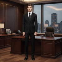Costume de mariage formel 4 pièces pour homme, coupe ajustée, ensemble de tenue de marié avec veste et pantalon