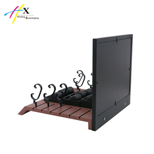 OEM gỗ sang trọng đồng Hồ đứng truy cập đồng hồ hiển thị chủ đứng đồng hồ hiển thị đứng triển lãm tủ rack chủ Bracket - Product Image 4