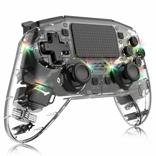 Yp01 High Qualityjoystick Controller Transparent Wireless Game for Ps3 Ps4 Pc and Android Device