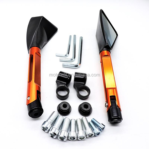 RTS Motorcycle Rearview <strong>Mirror</strong> Modified CNC Universal Reversing Auxiliary Personalized <strong>Triangle</strong> <strong>Mirror</strong> - Product Image 5