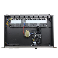 Contrôleur DJ professionnel KD-888 à 10 canaux avec écran LED, séquence d'alimentation, série de contrôle central, carte son audio, mixeur pour