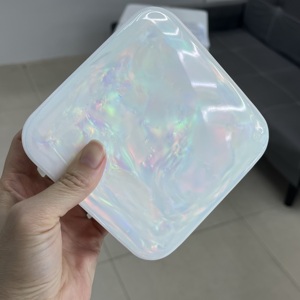 1 pièce de pierre d'opale blanche Aurora non taillée de 630g pour la découpe de pierres précieuses - Product Image 6