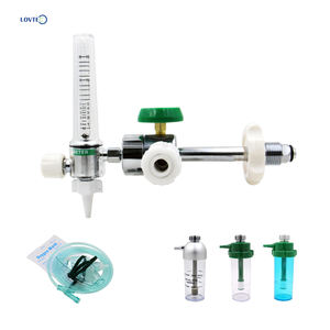 Lovtec Nieuwe Ontwerp Bullnose Lage Prijs Medische Zuurstof <span class=keywords><strong>Regulator</strong></span> Voor Cilinder Flowmeter Met Luchtbevochtiger - Product Image 1