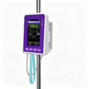 Pompe à nutrition entérale à écran tactile certifiée ISO, dispositif d'alimentation sûr pour les soins intensifs et la médecine d'urgence en Afrique - Product Image 2