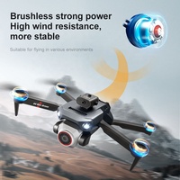 Drone K6 Max avec évitement d'obstacles quadridirectionnel et moteur sans balais, 15 minutes de vol, quadricoptère RC