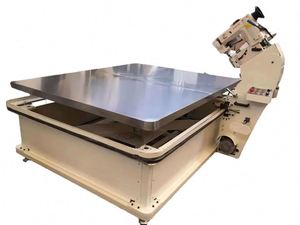 เครื่องเย็บขอบเทปสำหรับที่นอน แบบเย็บโซ่ สำหรับสายการผลิตที่นอน - Product Image 4