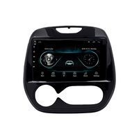 Radio Android Auto 2DIN, Marco de Fascia para Estéreo de Coche, Reproductor de DVD para Renault Captur CLIO Samsung QM3 con Aire Acondicionado Manual 2011-2016