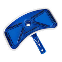 Tête de nettoyage de piscine robuste en plastique en forme de croissant, outil de nettoyage à aspiration, accessoires de piscine, vente directe usine