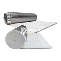 Laine de verre HUAYUE 12Kg/m3-24Kg/m3 pour l'isolation des structures en acier sur le marché du Cambodge