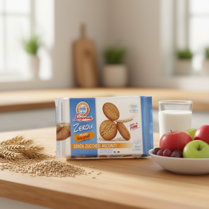 Lazzaroni Wholemeal Zerole <b>Digestive</b> Hard <b>Biscuits</b> 300g X 10pcs <b>Sugar</b>-<b>Free</b> Bag - Product Image 3