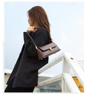 2024 mode dernières dames sacs à main Vintage multi-poches décontracté sous les bras sac PU sac à main épaule - Product Image 4