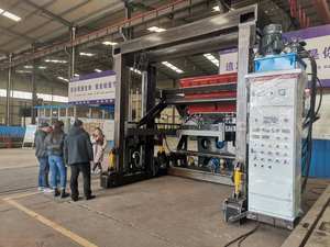 <span class=keywords><strong>Machine</strong></span> de moulage par vibration préfabriquée polyvalente mobile Offre Spéciale pour la construction d'infrastructures utilitaires urbaines de composants en béton - Product Image 2