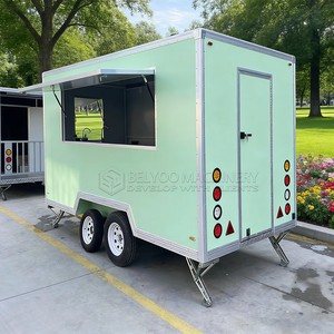 Caffetteria <span class=keywords><strong>Mobile</strong></span> Urbana con Bevande di <span class=keywords><strong>Caffè</strong></span> Speciali e Bar di Smoothie Stagionali, Rimorchio per Cibo da Asporto - Product Image 2