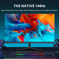 Monitor de Computadora Plano con Amplia Gama de Colores y Monitor para PC para Oficina en Casa y Deportes Electrónicos, 21.5 23.8 27 32 Pulgadas 1080P 2K 4K Venta al por Mayor B2B