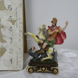 Figura Navideña de Resina, Estatua de San <span class=keywords><strong>Jorge</strong></span> <span class=keywords><strong>para</strong></span> Decoración del Hogar o la Iglesia - Product Image 5