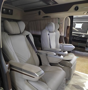 Sièges de voiture en cuir électriques inclinables de luxe VIP pour la modification des Vellfire Sienna - Product Image 4