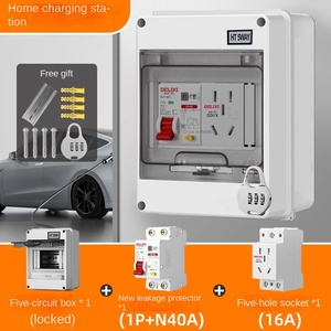 กล่องรวมสายไฟในร่ม IP65 กล่องรวมสายไฟ 5 ห่วง กล่องจ่ายไฟ PC กล่องรวมสายไฟรุ่น HT - Product Image 4