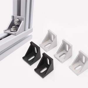 L /T/I/chéo hình bên ngoài kết nối góc tấm góc Brace phẳng góc khung cho 2020 loạt khung nhôm - Product Image 4