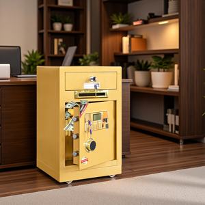 Caja Fuerte Digital Electrónica Inteligente de Acero de Alta Seguridad WOMA, Caja Fuerte Metálica Grande y Segura para Uso en Hoteles, Bancos y Oficinas - Product Image 1