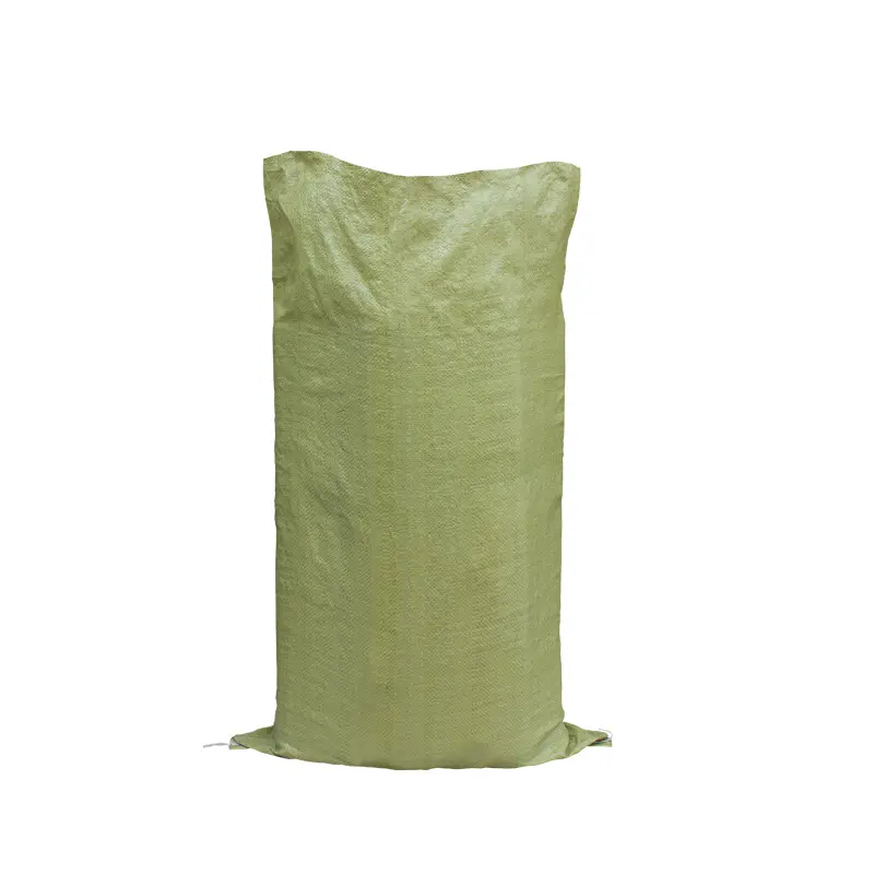 2023 कारखाने में 50 किलो सीमेंट बैग के लिए रंग मुद्रण 50 किलो सीमेंट बैग ट्यूबलर कपड़े pp बुना हुआ चावल बैग