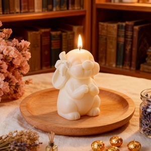 DIY <b>Easter</b> Upward-Looking Rabbit Scented Candle Silicone Mold, Candle Plaster <b>Ornament</b> Mold, Soap Mold - Product Image 4