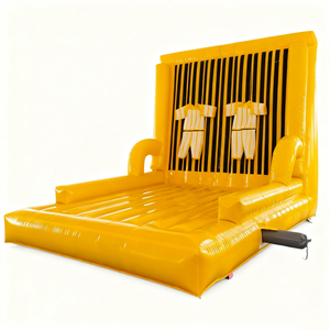 Juego de 4 Juegos Inflables para Carnaval, para Fiestas Infantiles, Actividades Interactivas de <span class=keywords><strong>Feria</strong></span> de Diversiones, <span class=keywords><strong>Castillo</strong></span> Inflable de PVC - Product Image 3