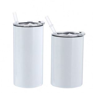 Meilleure Vente en Gros : Gobelet Isotherme Écologique en Acier Inoxydable de 12 oz, Fin, Vierge pour Sublimation, Grande Capacité - Product Image 2