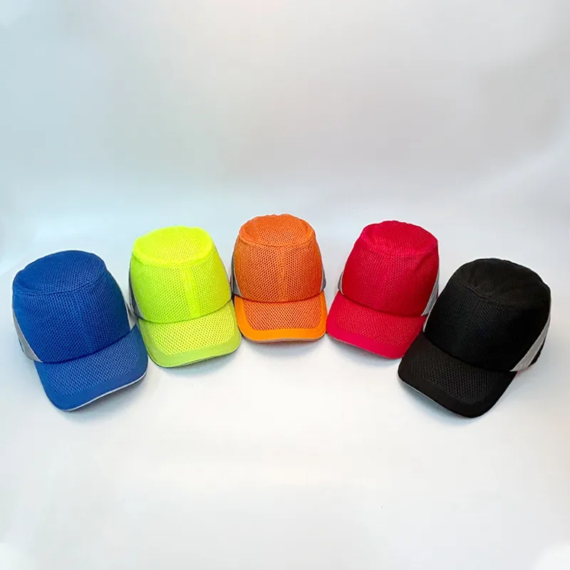 Safety Equipment Abs Plastic Helmet Insert Bump Caps Reflective Wholesale