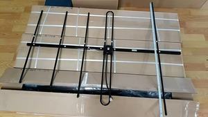 Antena Yagi Direccional VHF de 9dbi 136-174mhz Plateada o Negra de 155MHz para Señal de Transmisión de TV - Product Image 5